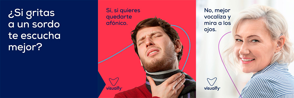 ¿Si gritas a un sordo te escucha mejor?