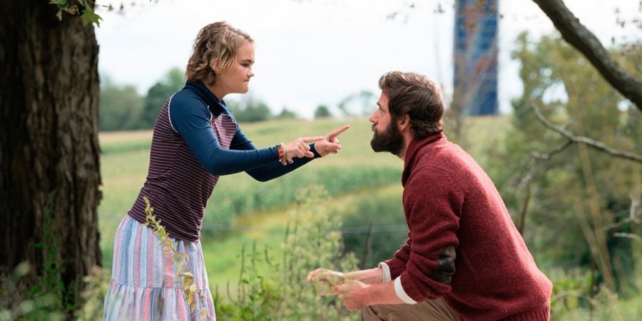Millicent Simmonds joven actriz sorda en la película Un lugar tranquilo