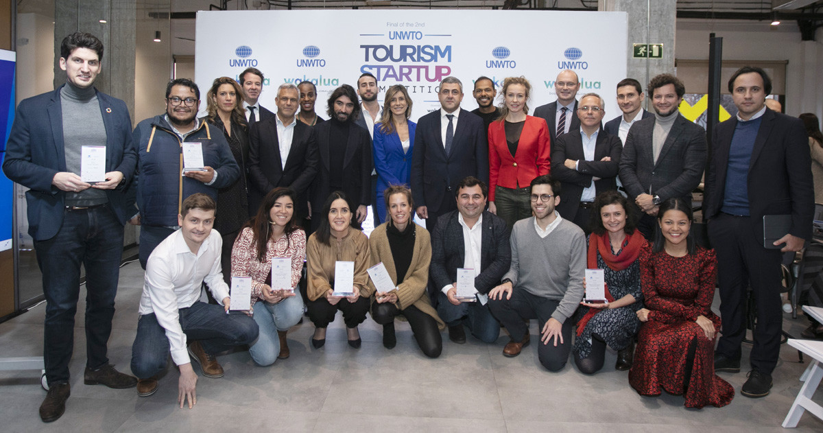 ganadores de la Segunda Competición de startups de turismo