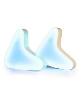 lamparas de señalética accesible visualfy